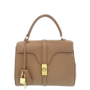 Celine Seize Handbag Shoulder Bag Leather